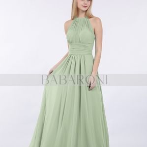 Babaroni Doris Dress in Dusty Sage